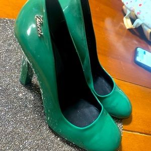Gucci heels.